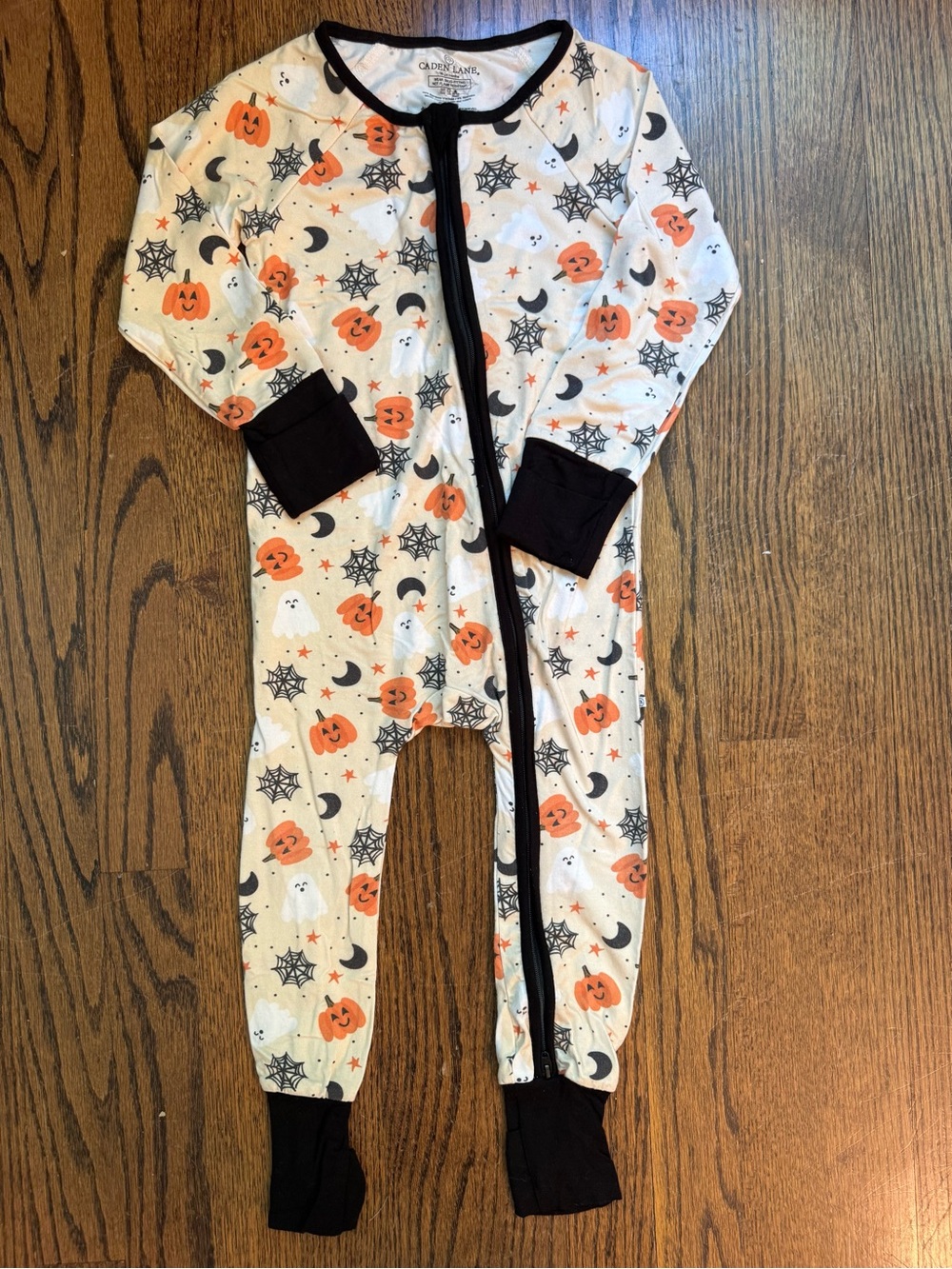 Caden Lane Zip Up Bamboo Halloween Pajamas